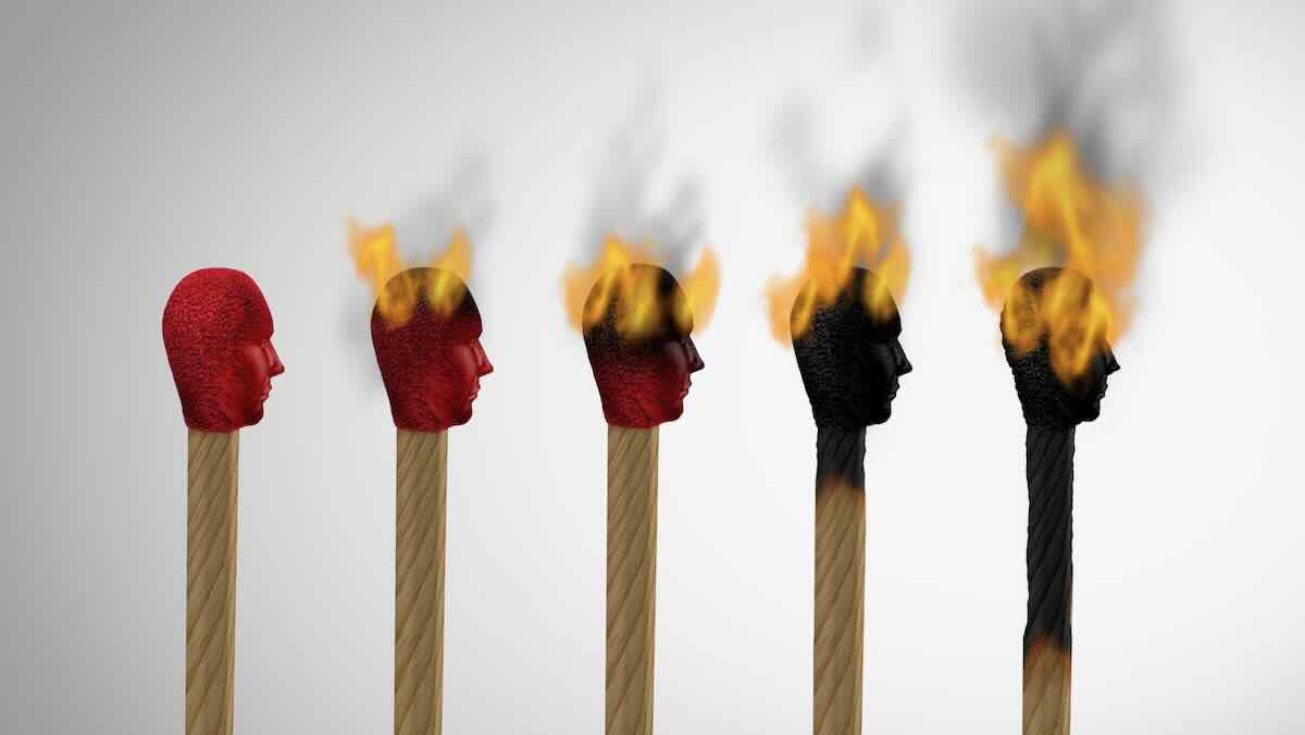 match figures fire sketch purple
