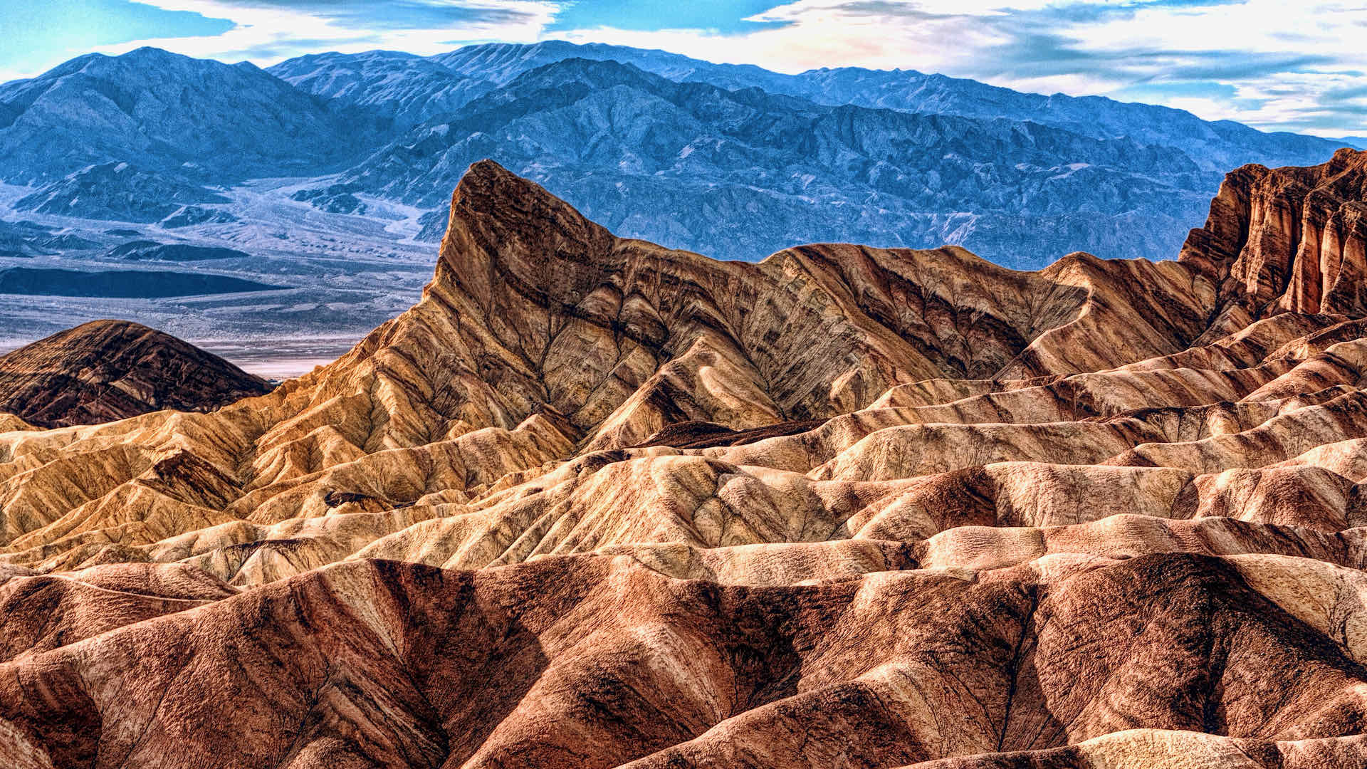 Sky over Zabriskie Sky over Zabriskie